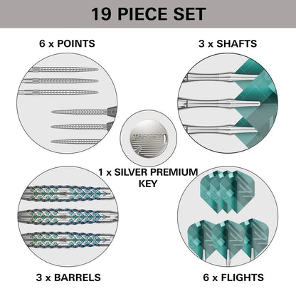 Rove 02 90% Tungsten SP Steel Tip Darts