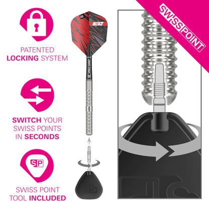 Sebastian Bialecki 90% Tungsten SP Steel Tip Darts