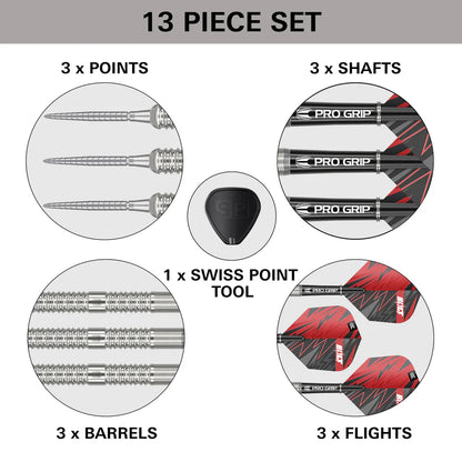 Sebastian Bialecki 90% Tungsten SP Steel Tip Darts