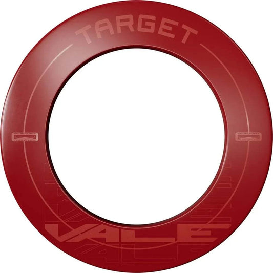 Red Vale Surround dartboard ring by Target designed for wall protection and a professional finish
