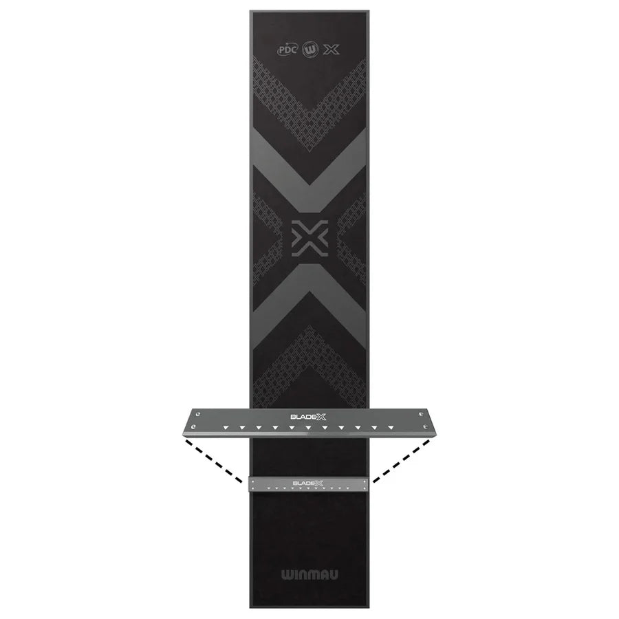 Winmau Blade X Pro Zone Soft Feel Dart Mat & Integrated Oche