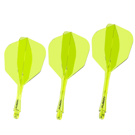 Fusion Integrated Flight & Shaft Yellow