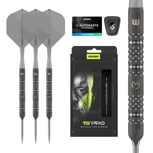 Michael van Gerwen MvG TS-PRO Switch Point 90% Tungsten Steel Tip Darts