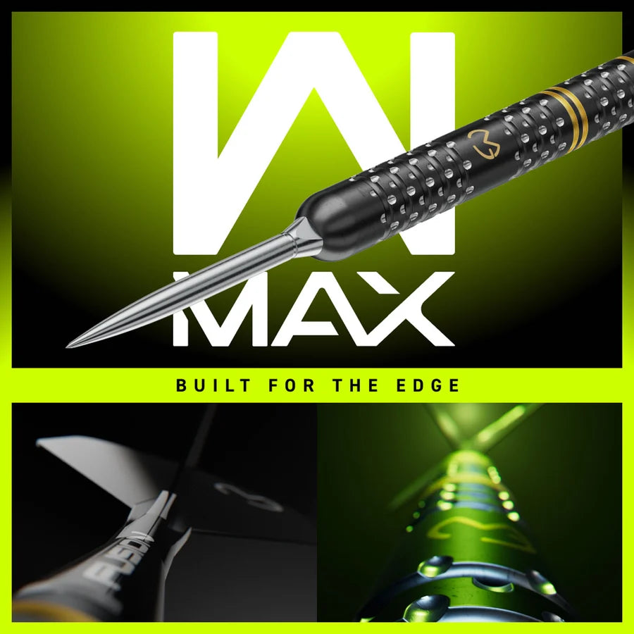 Michael van Gerwen MvG W-Max Switch Point 90% Tungsten Steel Tip Darts