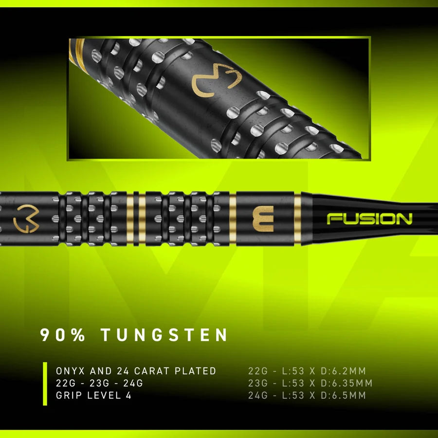 Michael van Gerwen MvG W-Max Switch Point 90% Tungsten Steel Tip Darts