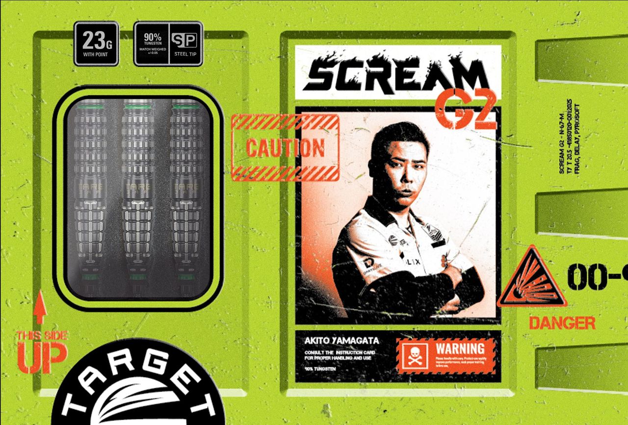 Target Japan Scream Gen 2 Steel Tip